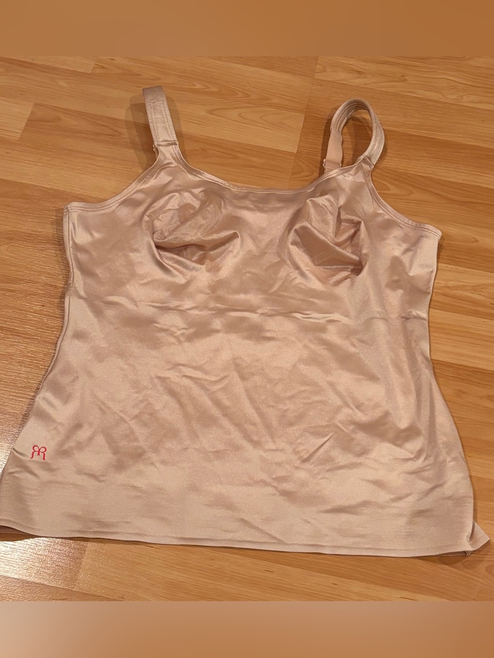 Ruby Ribbon Nude Shapewear Camisole Tank